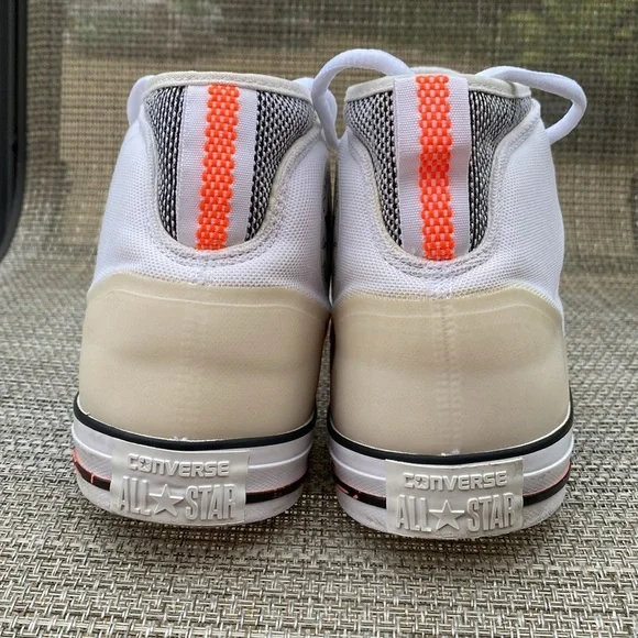 Converse Chuck Taylor Unisex All Star Syde Street Mid White Sneakers Sz 11M/13W - Picture 5 of 11